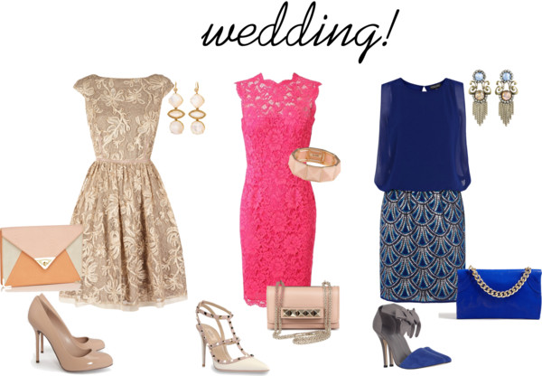 wedding! di angelabarbara contenente fitted dresses